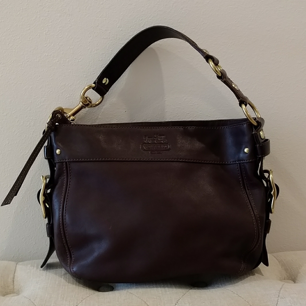 Coach leather bag